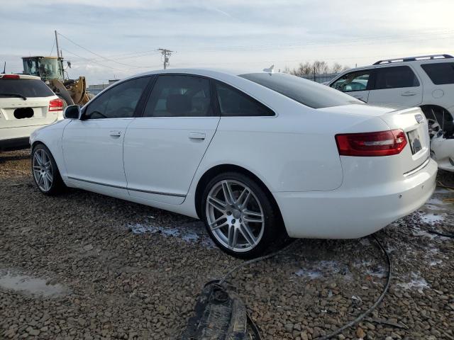 WAUKGBFB5AN011084 - 2010 AUDI A6 PRESTIGE WHITE photo 2