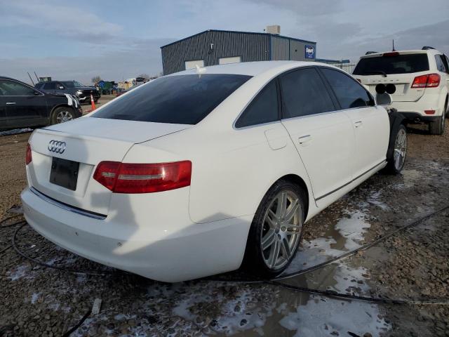 WAUKGBFB5AN011084 - 2010 AUDI A6 PRESTIGE WHITE photo 3