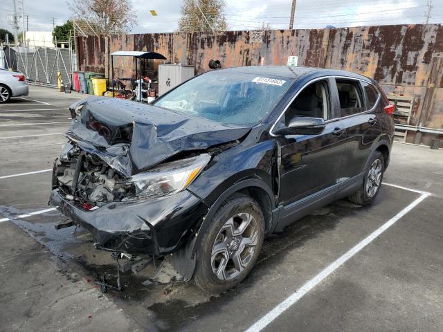 2HKRW1H54JH502364 - 2018 HONDA CR-V EX BLACK photo 1