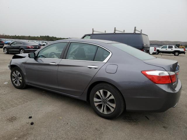 1HGCR2F35FA255666 - 2015 HONDA ACCORD LX GRAY photo 2