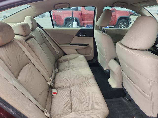 1HGCR2F3XFA086650 - 2015 HONDA ACCORD LX ბურგუნდია ფოტო 10