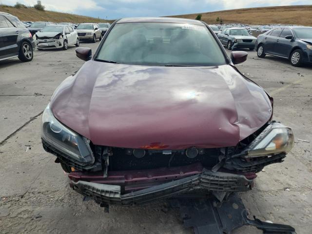 1HGCR2F3XFA086650 - 2015 HONDA ACCORD LX ბურგუნდია ფოტო 5