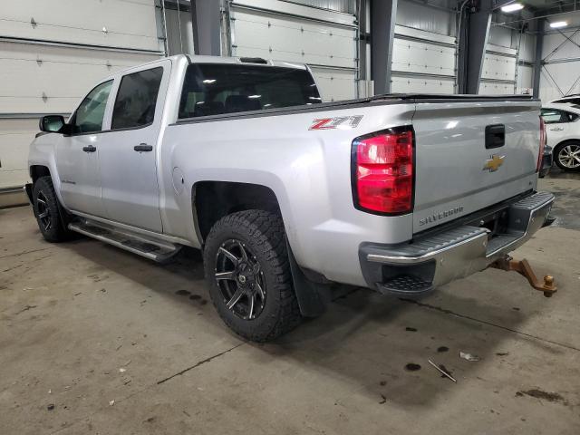 3GCUKREC6EG327122 - 2014 CHEVROLET 1500 K1500 LT GRAY photo 2