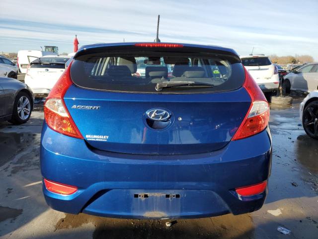 KMHCU5AE6FU212486 - 2015 HYUNDAI ACCENT GLS BLUE photo 6