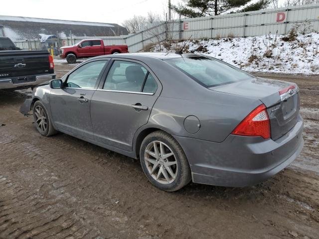 3FAHP0JA6CR348689 - 2012 FORD FUSION SEL SILVER photo 2