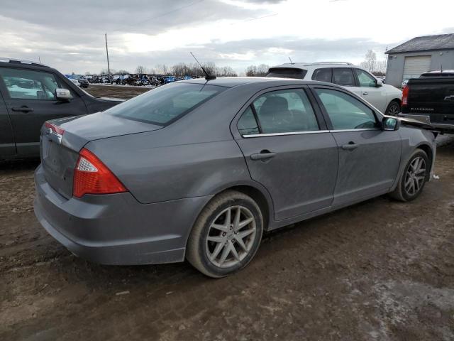 3FAHP0JA6CR348689 - 2012 FORD FUSION SEL SILVER photo 3