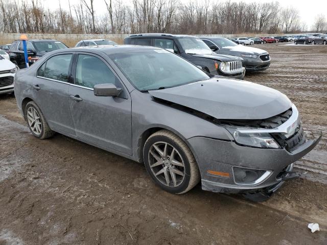 3FAHP0JA6CR348689 - 2012 FORD FUSION SEL SILVER photo 4