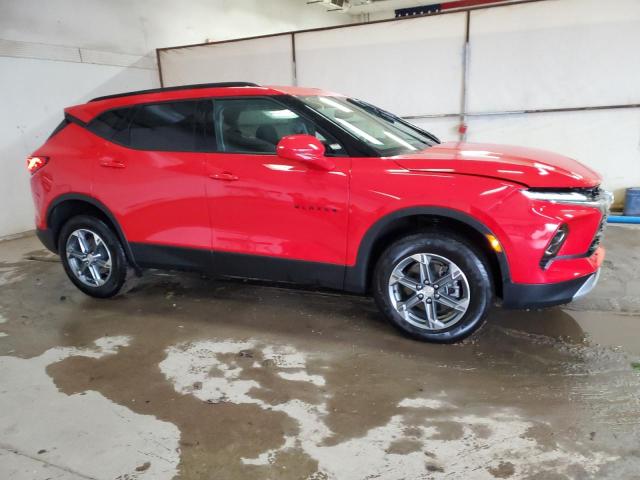 3GNKBCR46RS137449 - 2024 CHEVROLET BLAZER 2LT RED photo 4