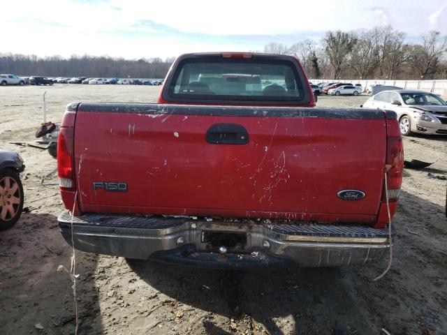 1FTZF1729XKA87303 - 1999 FORD F150 RED photo 6