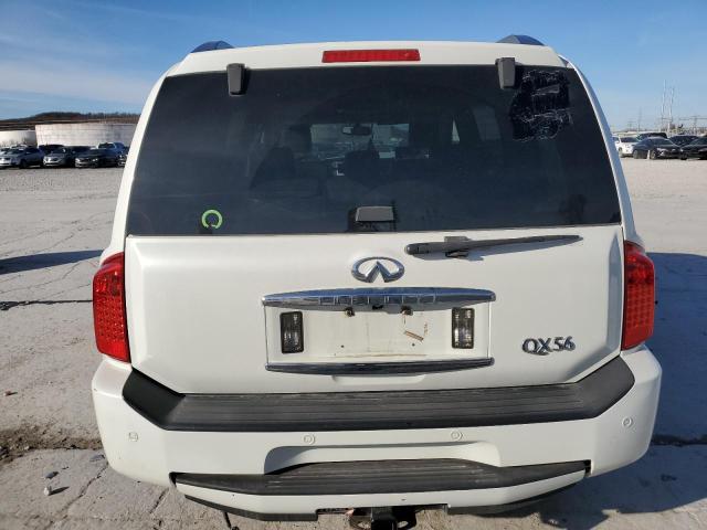 5N3AA08D58N904212 - 2008 INFINITI QX56 WHITE photo 6