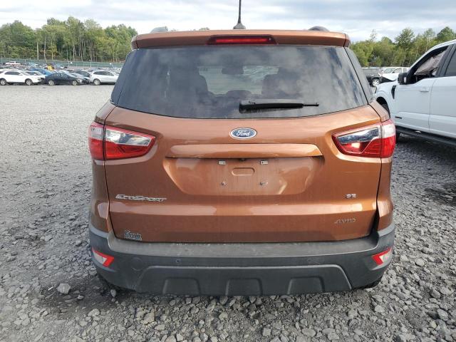 MAJ6S3GL1LC342121 - 2020 FORD ECOSPORT SE Оранжевый фото 6