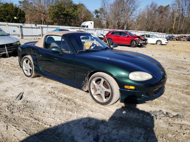 JM1NB353630301915 - 2003 MAZDA MX-5 MIATA BASE GREEN photo 4