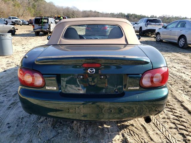 JM1NB353630301915 - 2003 MAZDA MX-5 MIATA BASE GREEN photo 6