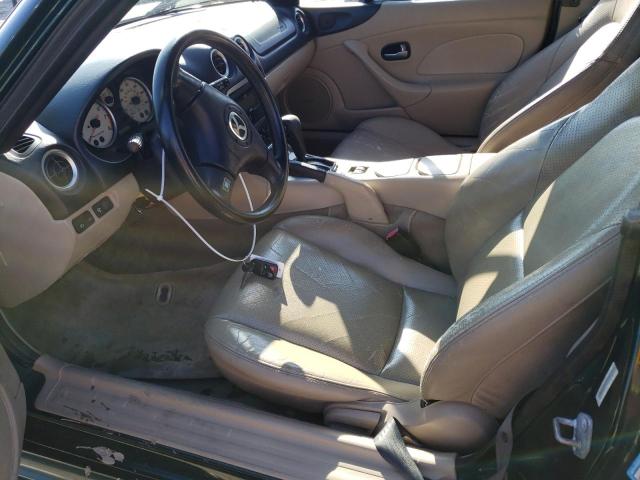 JM1NB353630301915 - 2003 MAZDA MX-5 MIATA BASE GREEN photo 7