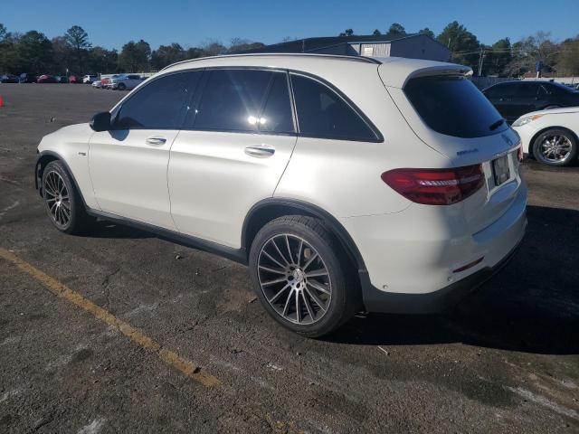 WDC0G6EB4JF371289 - 2018 MERCEDES-BENZ GLC 43 4MATIC AMG WHITE photo 2