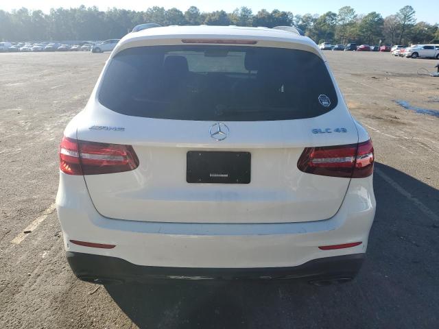 WDC0G6EB4JF371289 - 2018 MERCEDES-BENZ GLC 43 4MATIC AMG WHITE photo 6