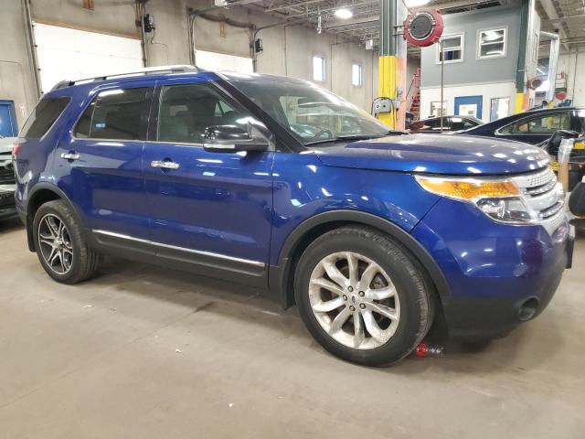 1FM5K8D87FGA65146 - 2015 FORD EXPLORER XLT Mavi fotoğraf 4