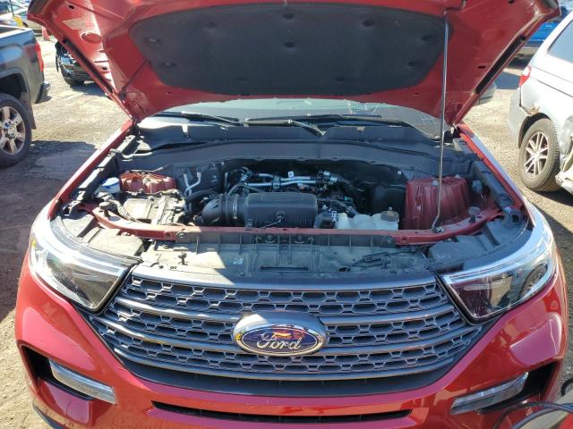 1FMSK8DH3MGC46034 - 2021 FORD EXPLORER XLT Qırmızı foto 12