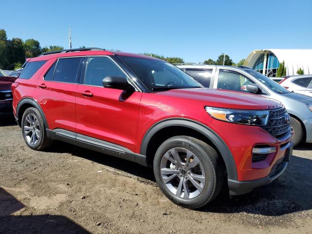 1FMSK8DH3MGC46034 - 2021 FORD EXPLORER XLT Qırmızı foto 4