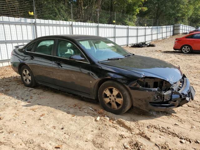 2G1WT57N491166337 - 2009 CHEVROLET IMPALA 1LT BLACK photo 4