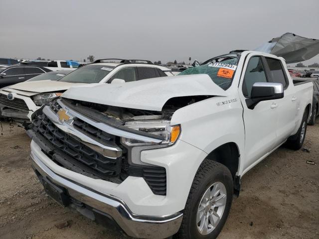 1GCPACEK3NZ501331 - 2022 CHEVROLET SILVERADO C1500 LT WHITE photo 1