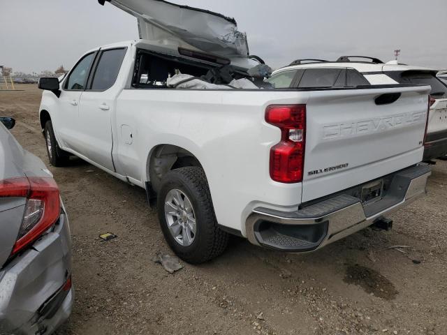 1GCPACEK3NZ501331 - 2022 CHEVROLET SILVERADO C1500 LT WHITE photo 2