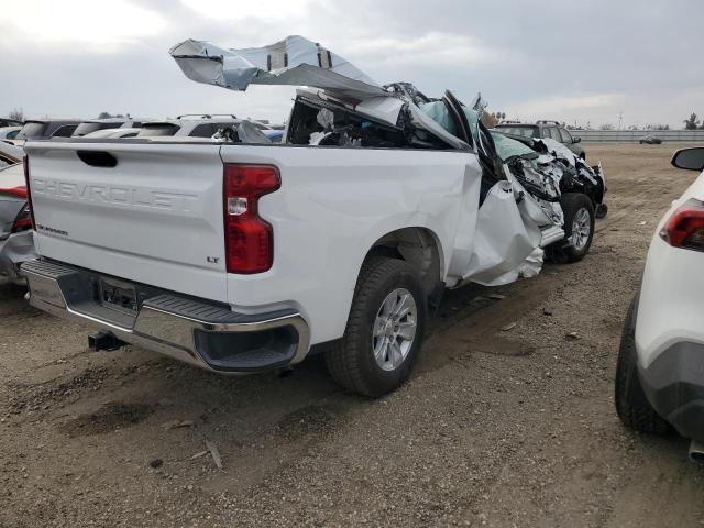 1GCPACEK3NZ501331 - 2022 CHEVROLET SILVERADO C1500 LT WHITE photo 3