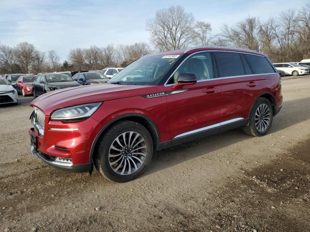 5LM5J7XC8LGL03916 - 2020 LINCOLN AVIATOR RESERVE RED photo 1