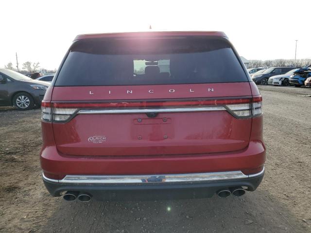 5LM5J7XC8LGL03916 - 2020 LINCOLN AVIATOR RESERVE RED photo 6