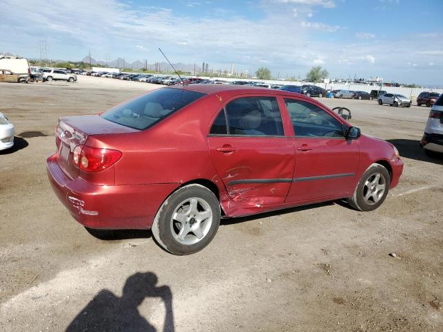 JTDBR32E660078915 - 2006 TOYOTA COROLLA CE RED photo 3