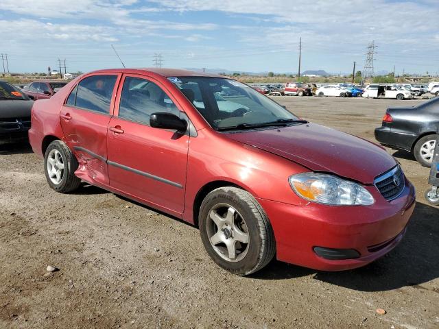 JTDBR32E660078915 - 2006 TOYOTA COROLLA CE RED photo 4