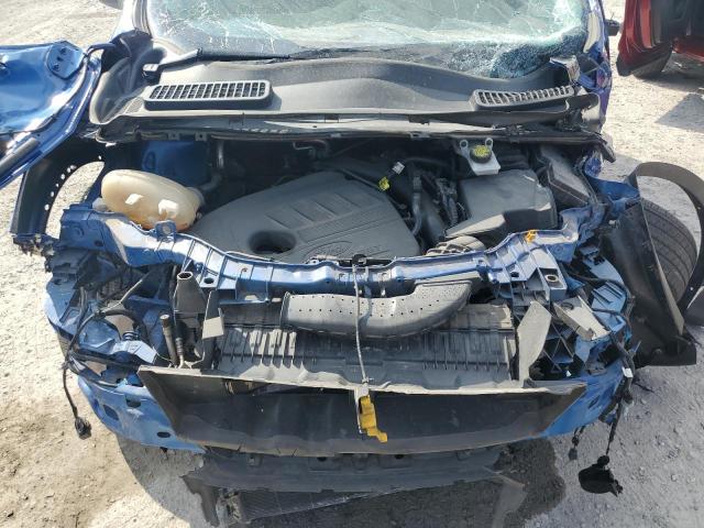 1FMCU9GDXJUB38469 - 2018 FORD ESCAPE SE BLUE photo 12