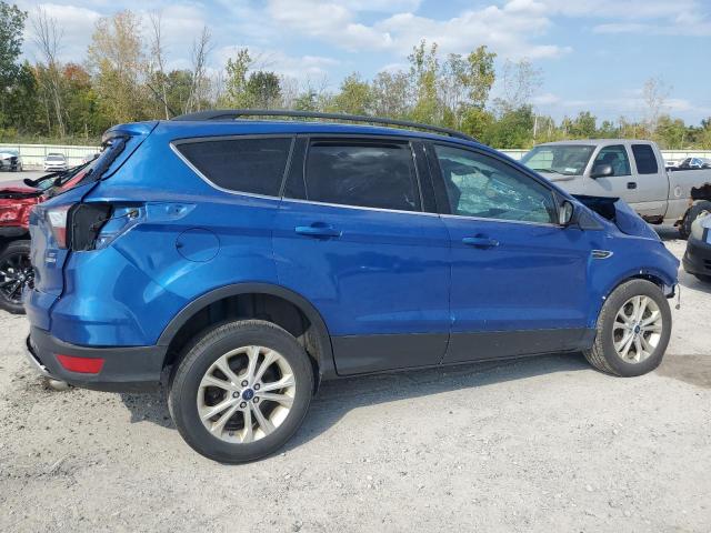 1FMCU9GDXJUB38469 - 2018 FORD ESCAPE SE BLUE photo 3