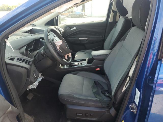 1FMCU9GDXJUB38469 - 2018 FORD ESCAPE SE BLUE photo 7