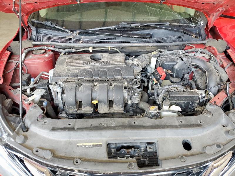 3N1AB7AP8JL616703 - 2018 NISSAN SENTRA S Қызыл фото 11