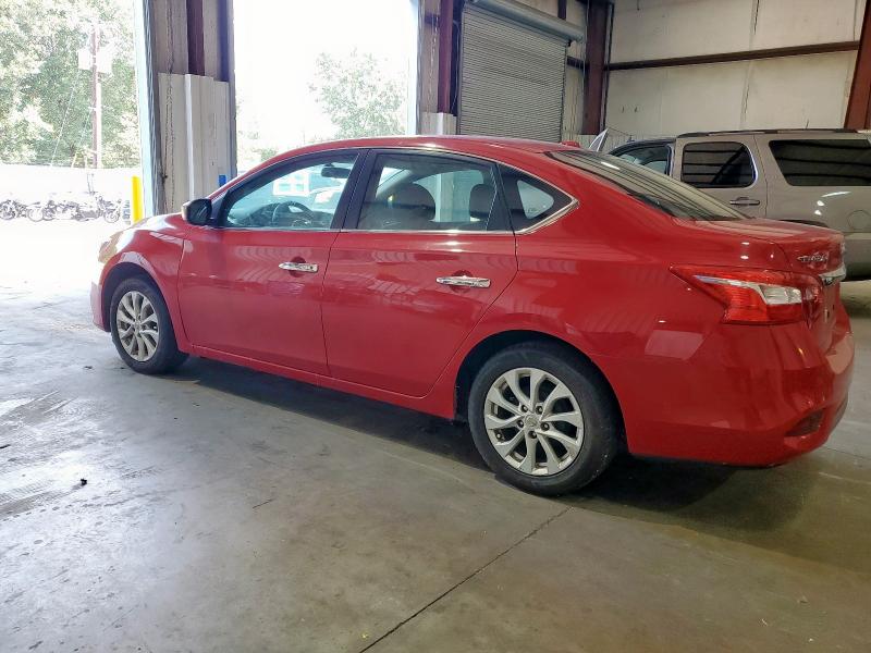 3N1AB7AP8JL616703 - 2018 NISSAN SENTRA S Қызыл фото 2