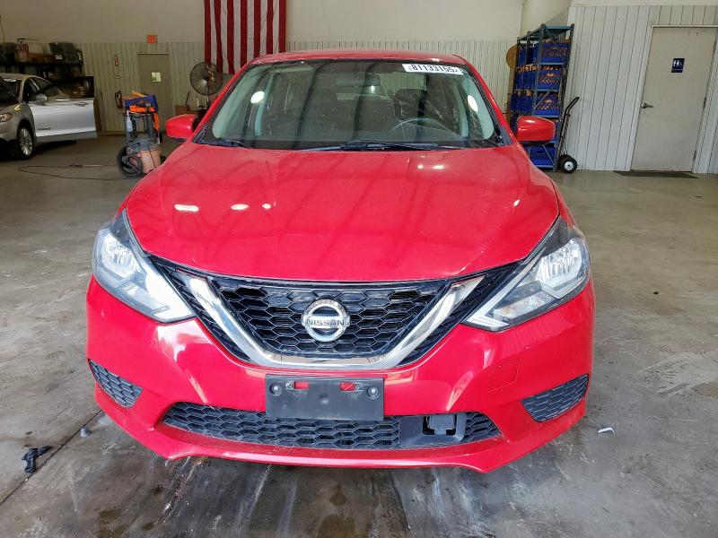 3N1AB7AP8JL616703 - 2018 NISSAN SENTRA S Қызыл фото 5