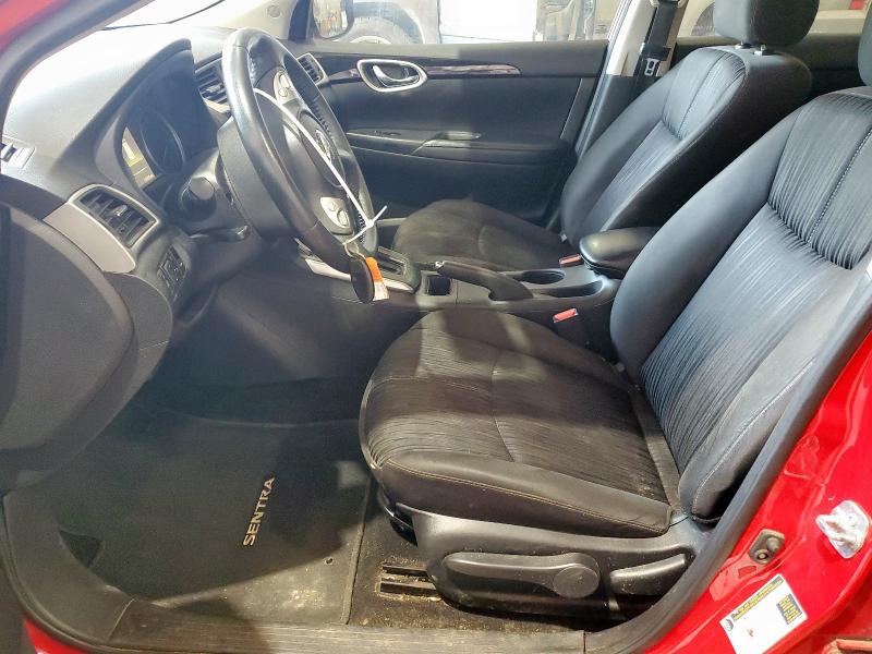 3N1AB7AP8JL616703 - 2018 NISSAN SENTRA S Қызыл фото 7