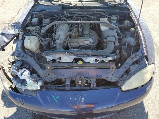 JM1NB353530306071 - 2003 MAZDA MX-5 MIATA BASE BLUE photo 11