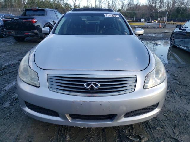 JNKCV61E29M311462 - 2009 INFINITI G37 BASE SILVER photo 5