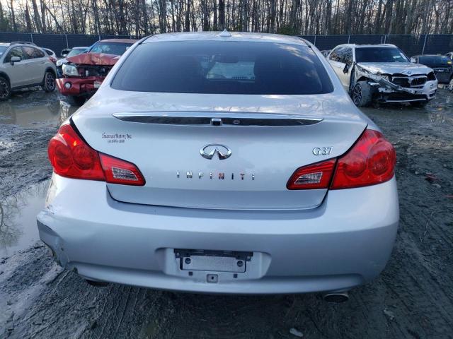 JNKCV61E29M311462 - 2009 INFINITI G37 BASE SILVER photo 6