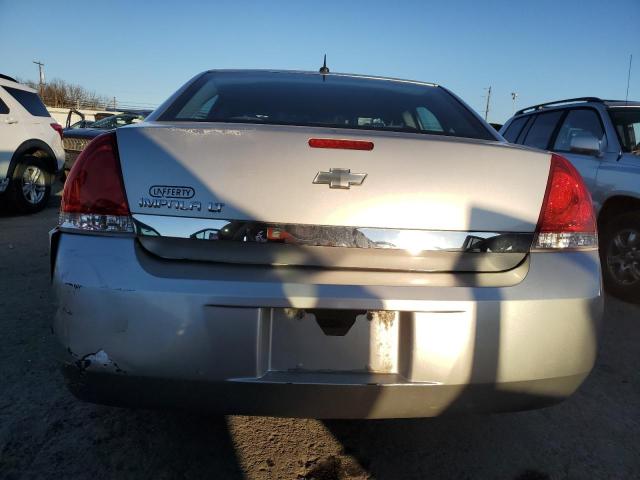 2G1WT58K369431122 - 2006 CHEVROLET IMPALA LT SILVER photo 6