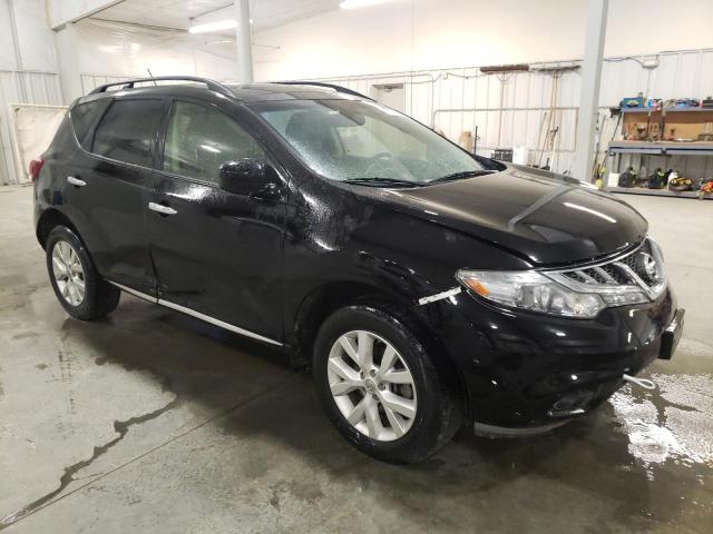 JN8AZ1MW6EW500915 - 2014 NISSAN MURANO S BLACK photo 4