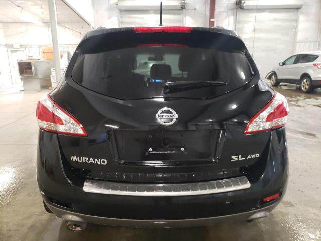 JN8AZ1MW6EW500915 - 2014 NISSAN MURANO S BLACK photo 6