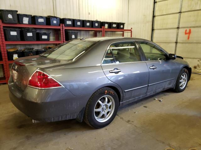 1HGCM66596A020954 - 2006 HONDA ACCORD EX GRAY photo 3