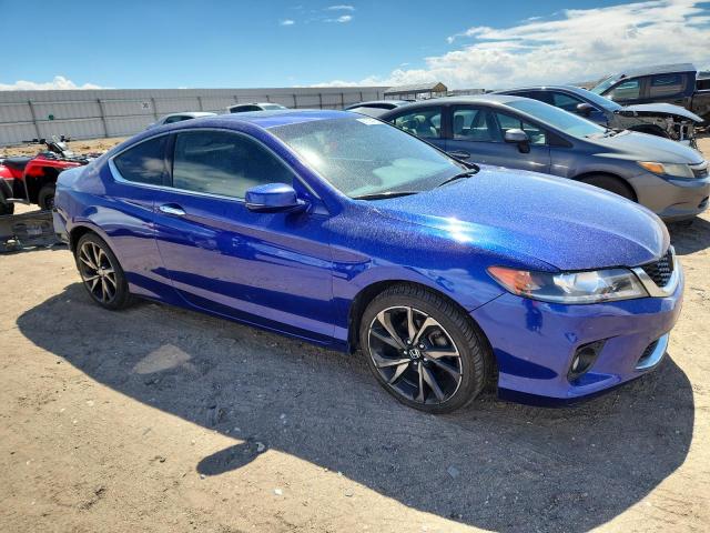 1HGCT1B79DA020947 - 2013 HONDA ACCORD EX BLUE photo 4