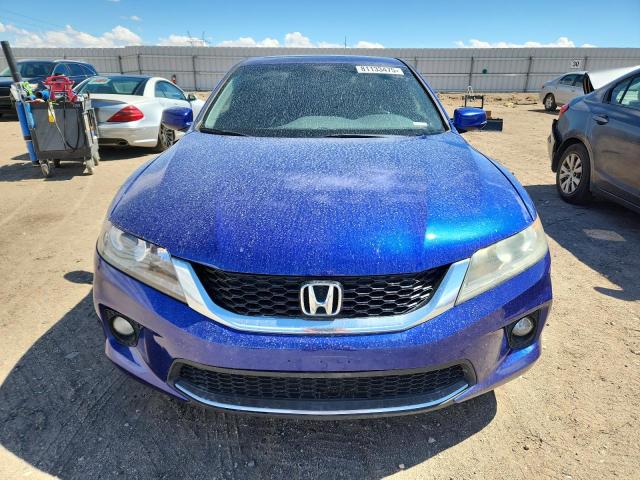 1HGCT1B79DA020947 - 2013 HONDA ACCORD EX BLUE photo 5
