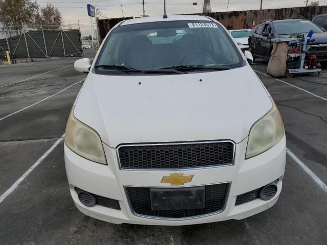 KL1TD66E69B328815 - 2009 CHEVROLET AVEO LS 白色 照片 5