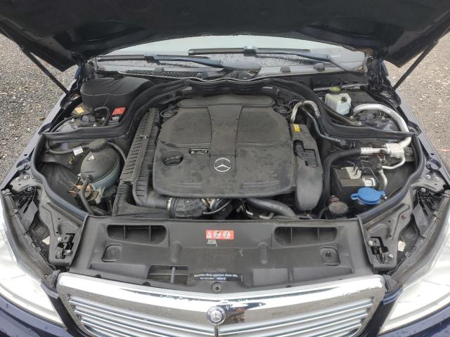 WDDGF8AB4EG245660 - 2014 MERCEDES-BENZ C 300 4MATIC BLUE photo 11