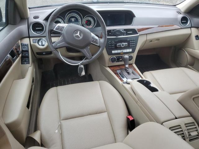 WDDGF8AB4EG245660 - 2014 MERCEDES-BENZ C 300 4MATIC BLUE photo 8